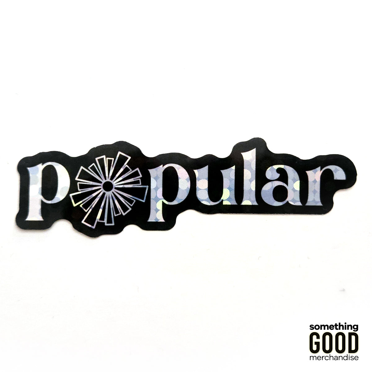 Popular Wand Holographic Sticker