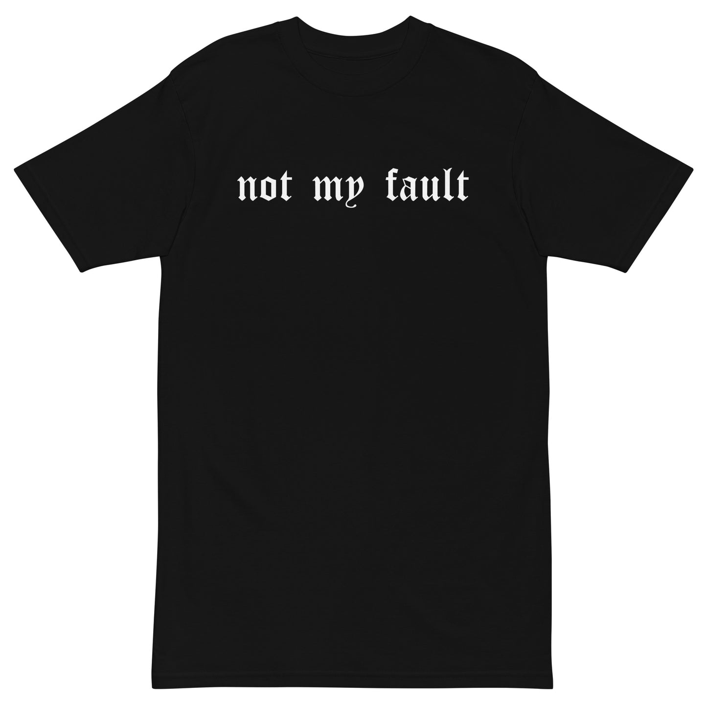 In Love with Me Premium T-shirt (White Graphic)