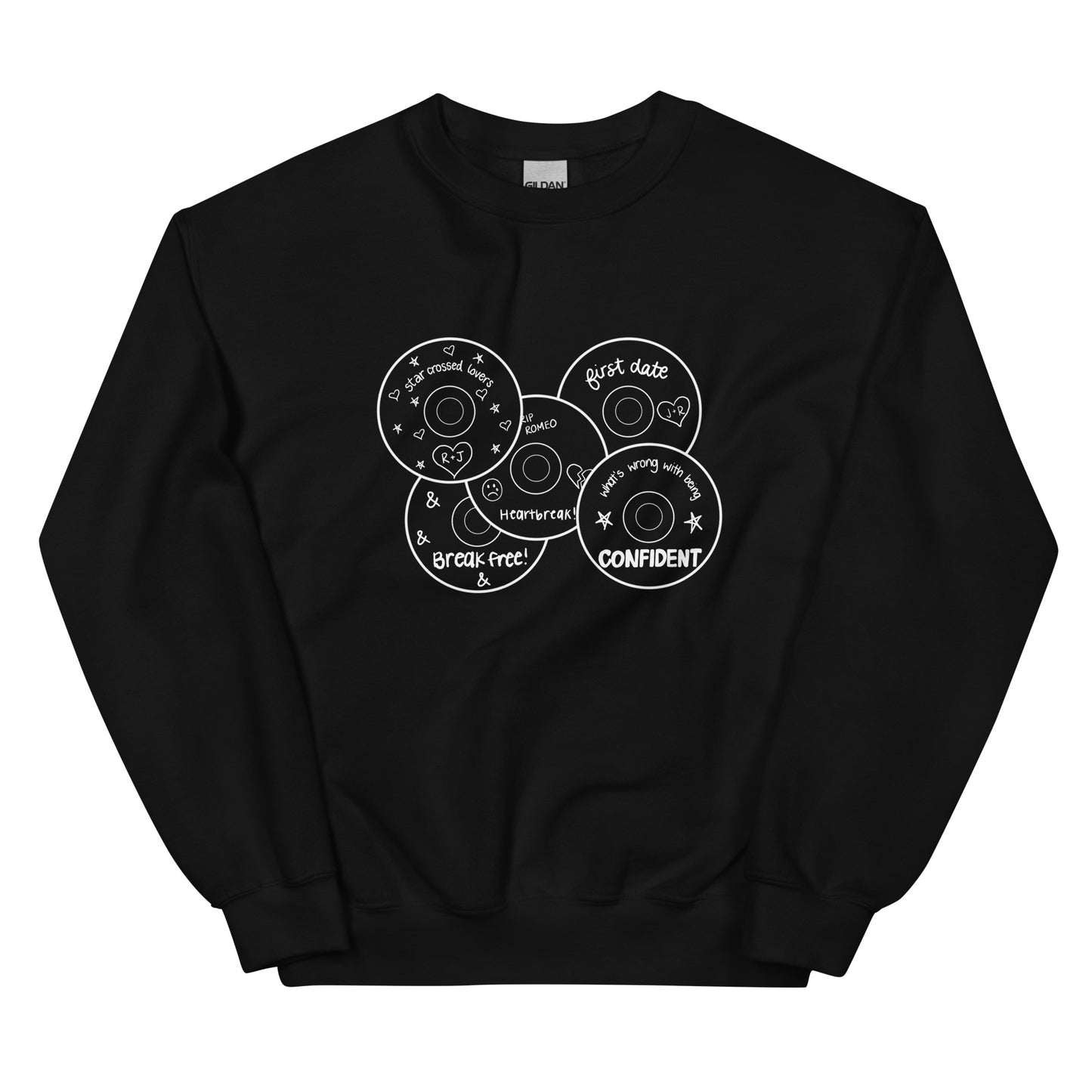 Musical Mixes Sweatshirt (White Graphic)