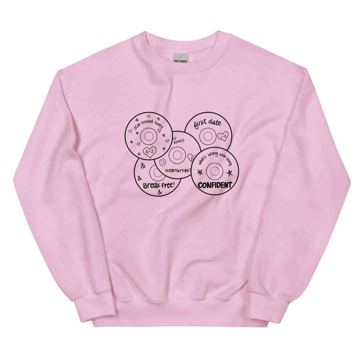 Musical Mixes Sweatshirt (Black Graphic)