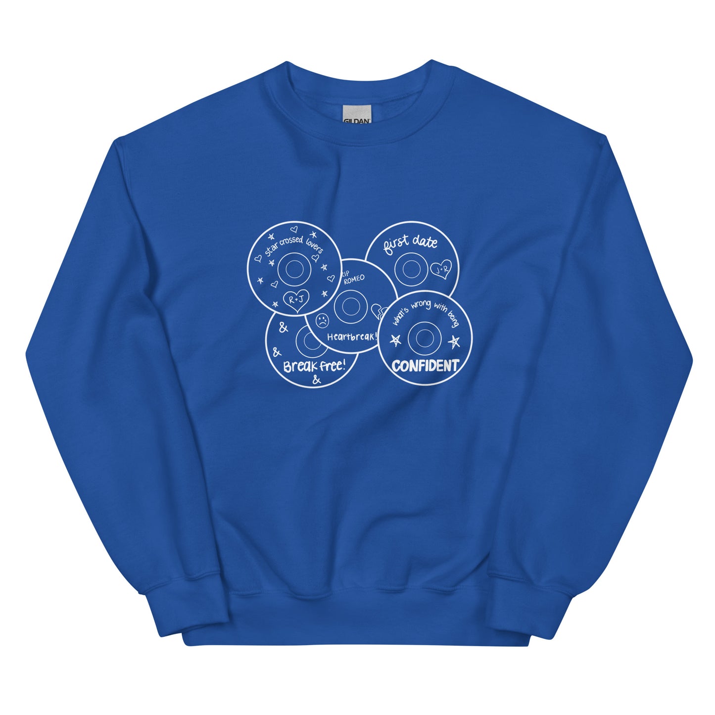 Musical Mixes Sweatshirt (White Graphic)