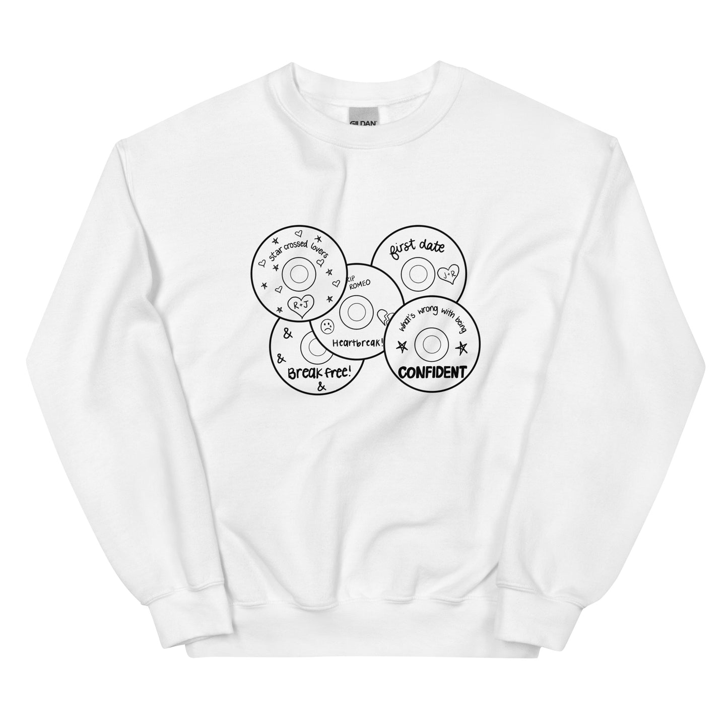 Musical Mixes Sweatshirt (Black Graphic)