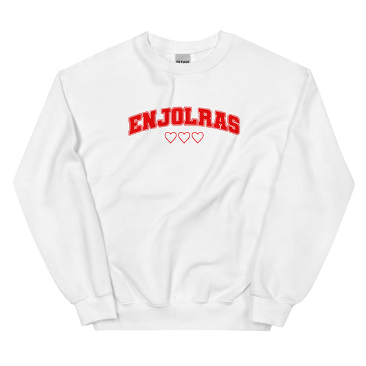 Rebellion Leader Collegiate Love Sweatshirt (Red Graphic)