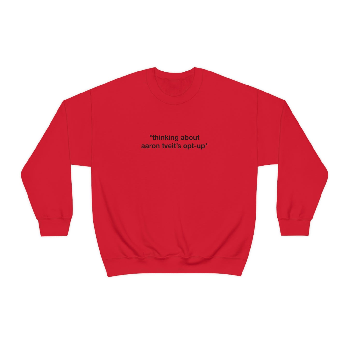 Aaron's Opt-Up Inner Thoughts Sweatshirt