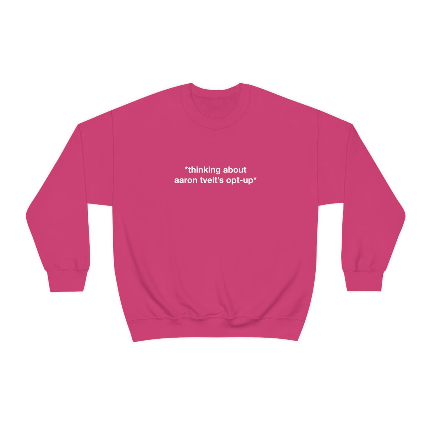 Aaron's Opt-Up Inner Thoughts Sweatshirt