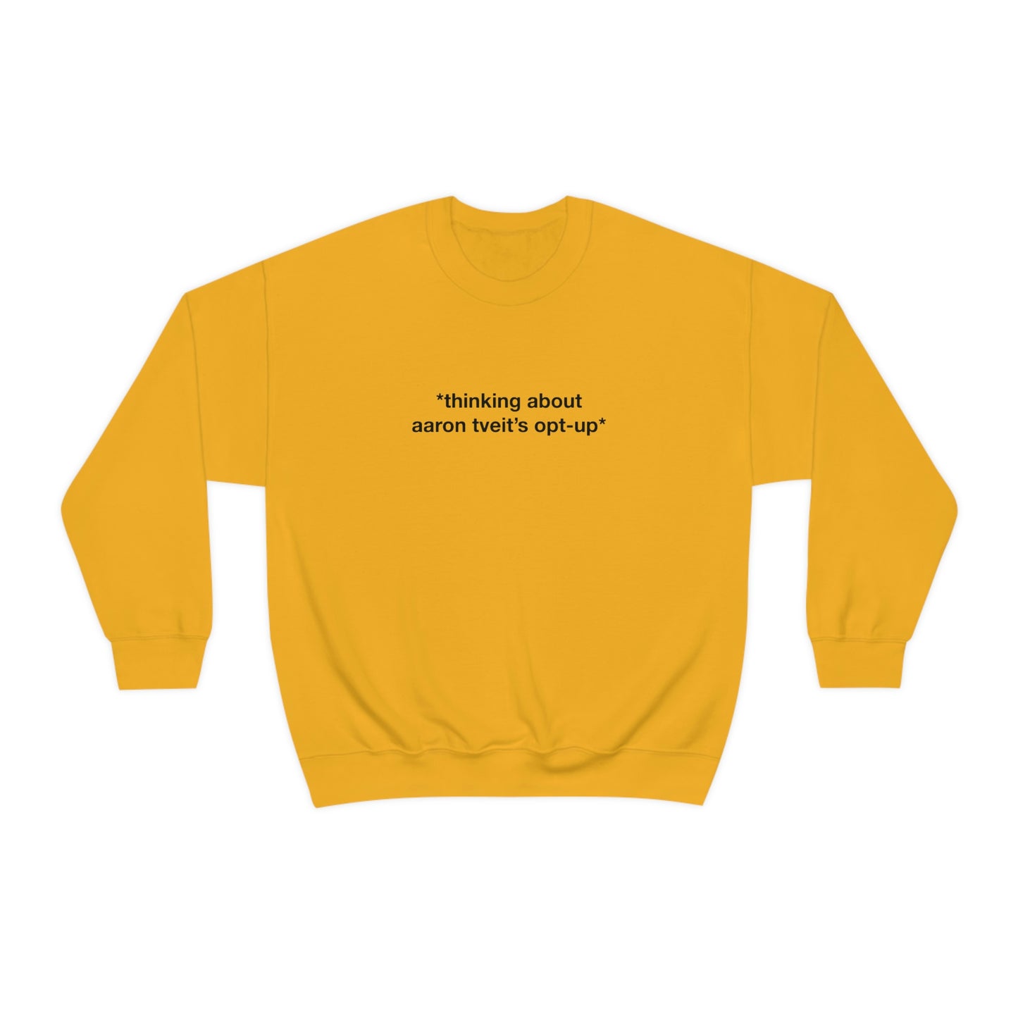 Aaron's Opt-Up Inner Thoughts Sweatshirt