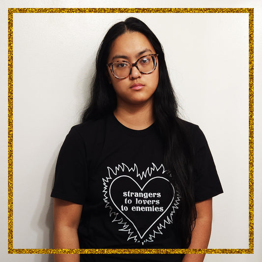 Breakup Flaming Heart T-shirt