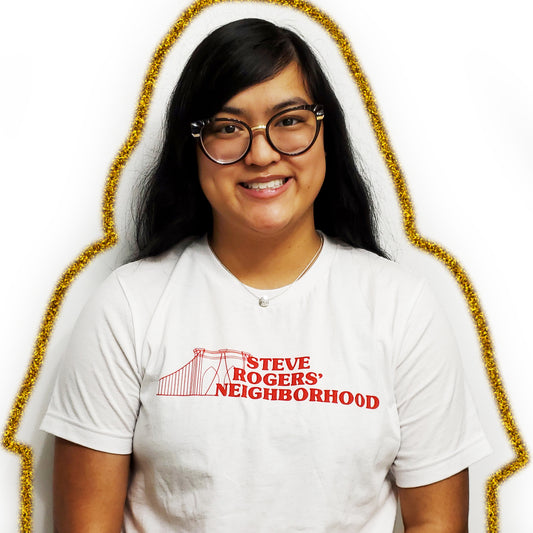 Beautiful Day in Brooklyn T-Shirt (Red Graphic)