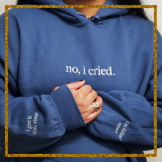 Haircut Heartbreak Embroidered Hoodie