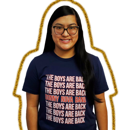 Military Homecoming Stacked Statement T-Shirt