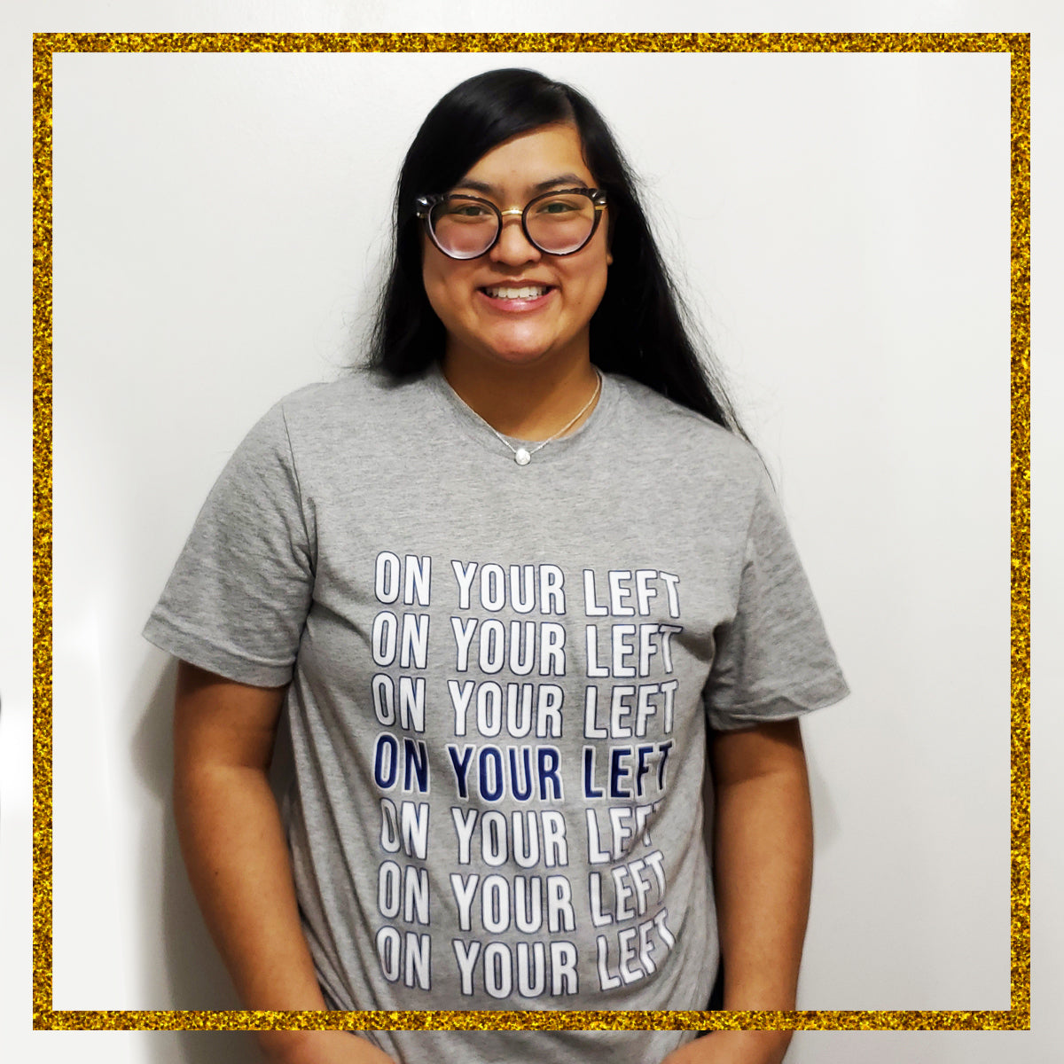 Captain's Run Stacked Statement T-shirt
