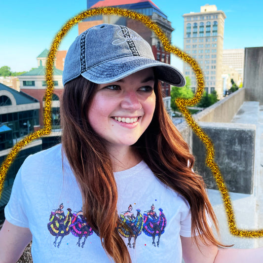 Sparkling Diamond Embroidered Cap