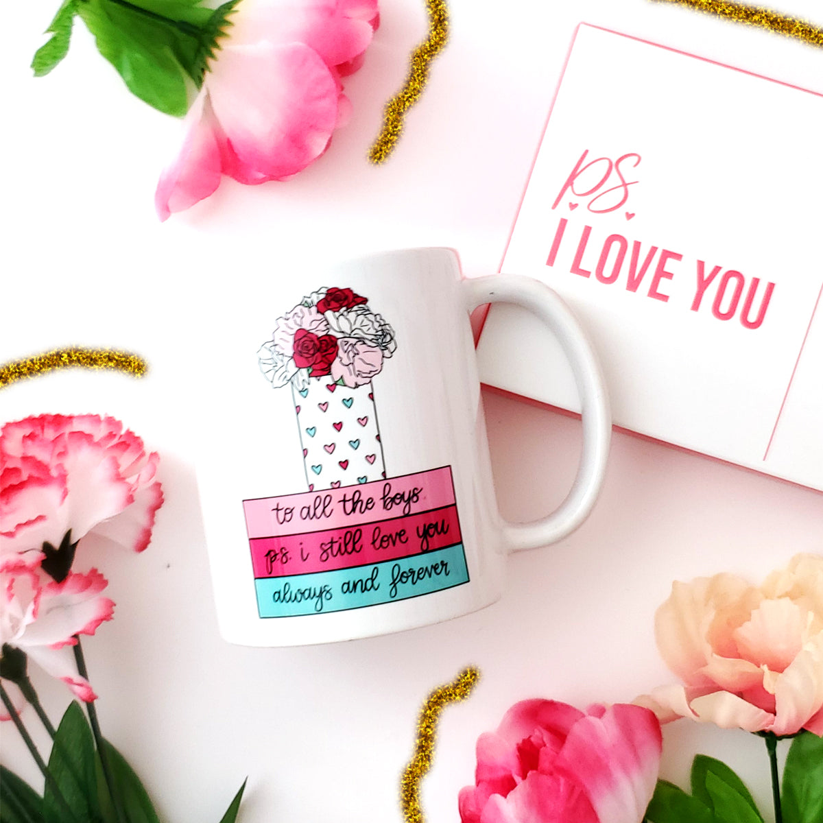 LJ Bookstack Mug