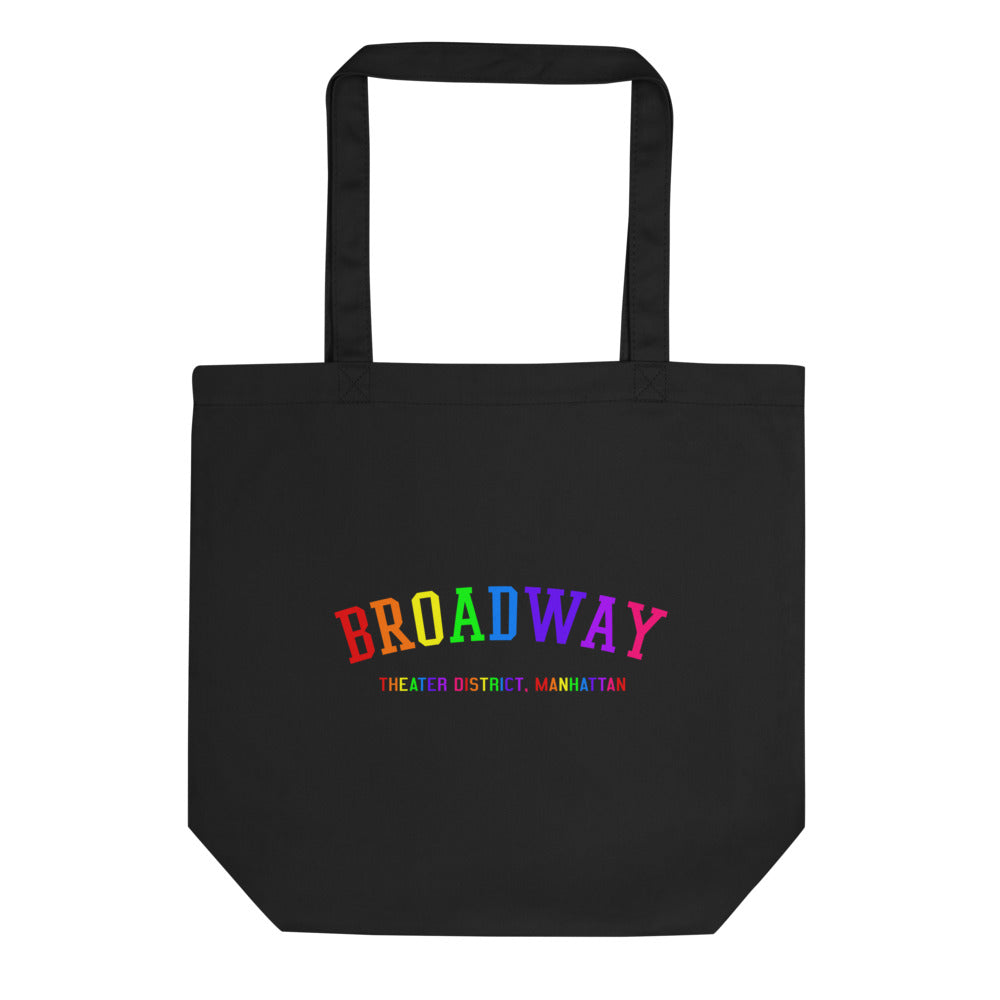 Broadway Pride Varsity Tote Bag