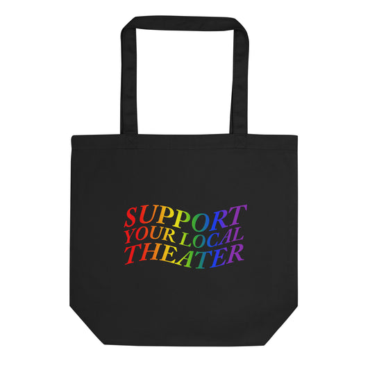 Local Theatre Word Wave Tote Bag (Pride Colorway)