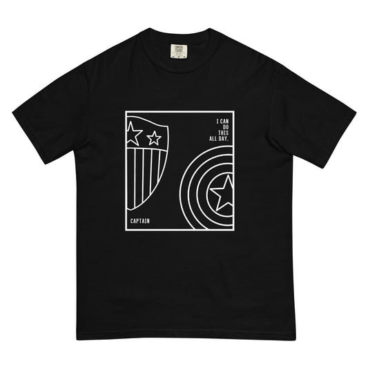 Steve's Shields Frame Heavyweight T-shirt