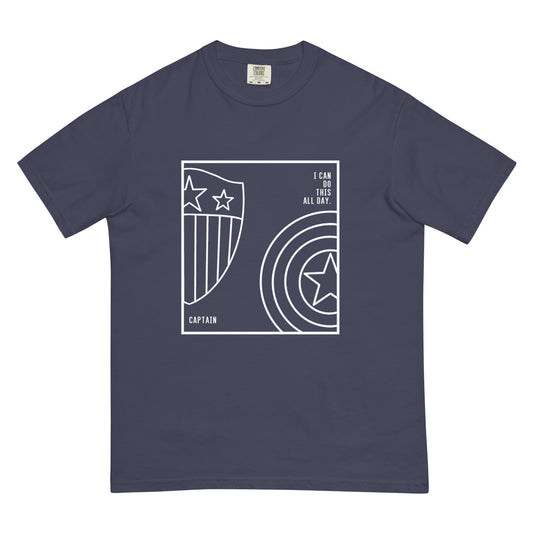 Steve's Shields Frame Heavyweight T-shirt