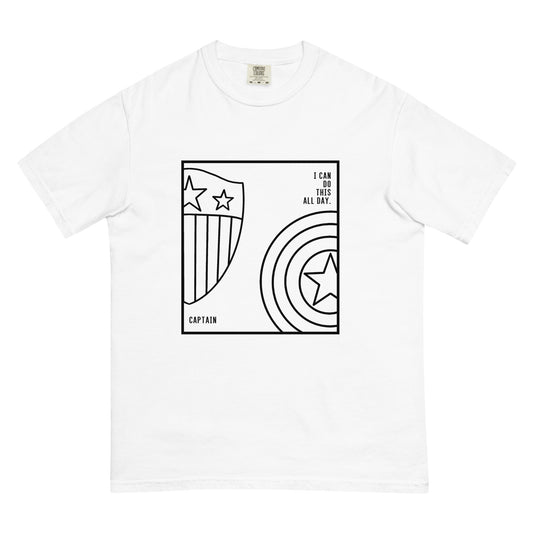 Steve's Shields Frame Heavyweight T-shirt