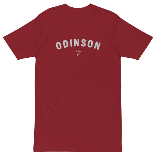 Odinson Arc Embroidered Premium T-shirt (White Thread)