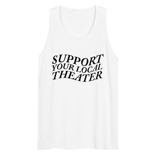 Local Theatre Word Wave Premium Tank Top
