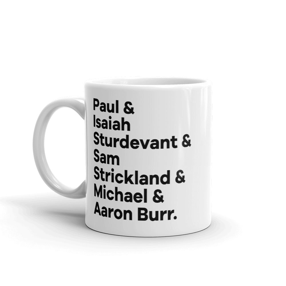 Leslie Role Call Mug