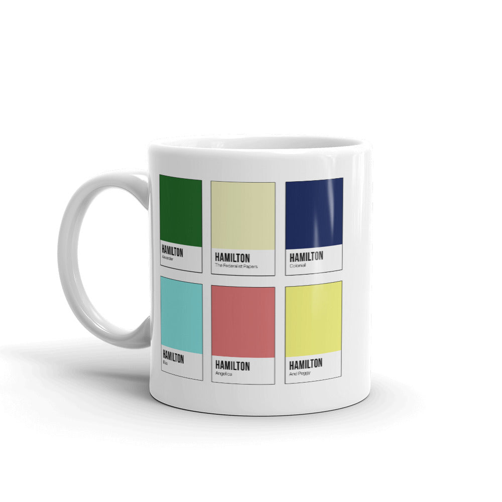 American Revolution Color Chip Mug