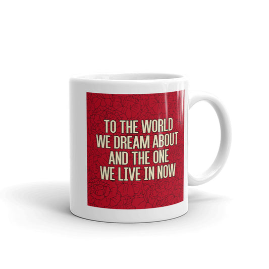 Flower Dreams Toast Patterned Mug