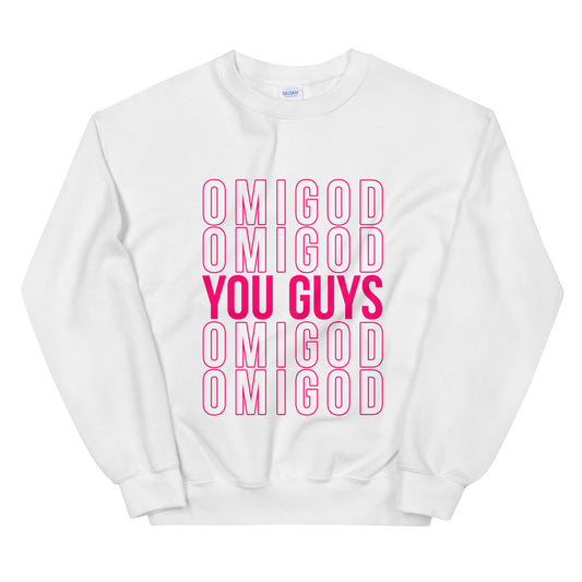 Omigod Stacked Statement Sweatshirt