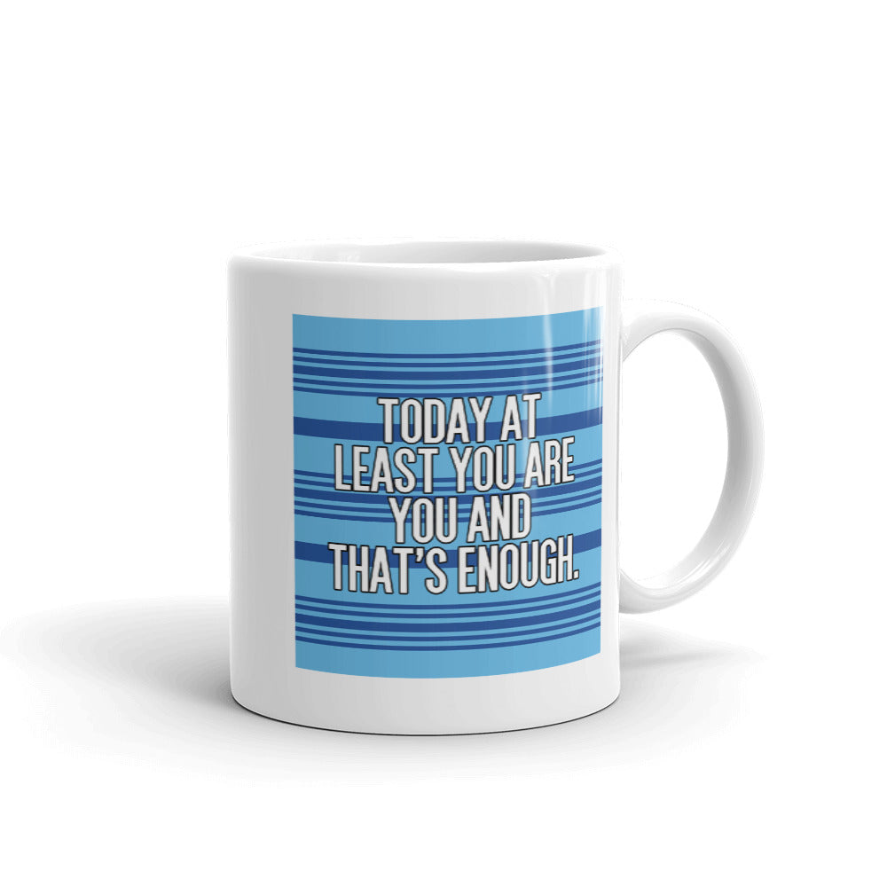 You Are Enough Patterned Mug