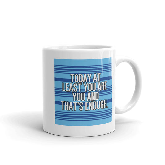 You Are Enough Patterned Mug