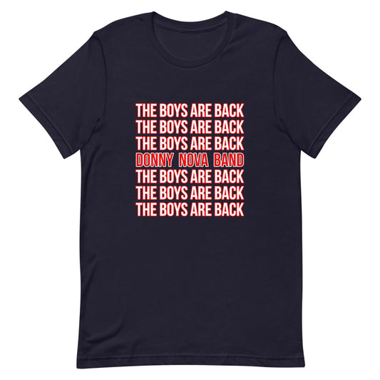 Military Homecoming Stacked Statement T-Shirt