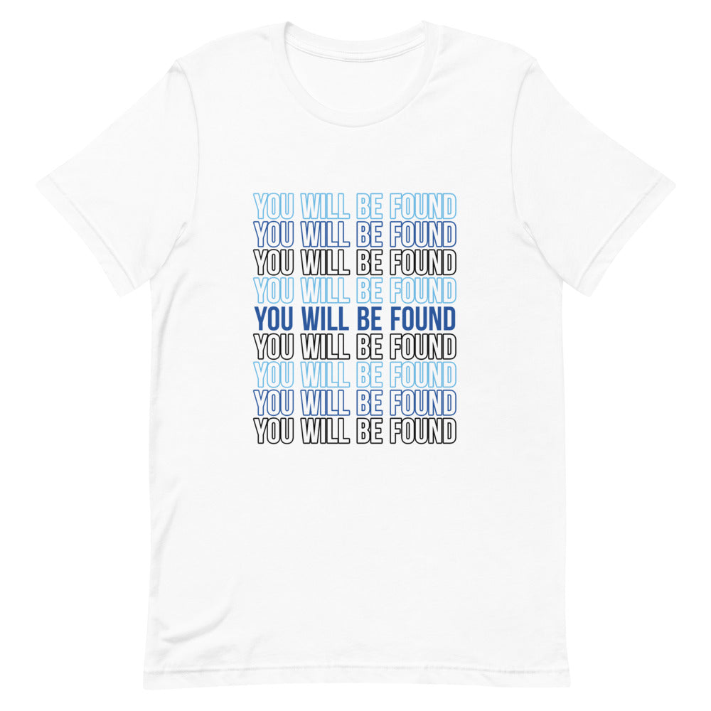 Rise Again Stacked Statement T-Shirt (White)