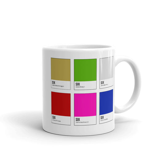 English Royals Color Chip Mug