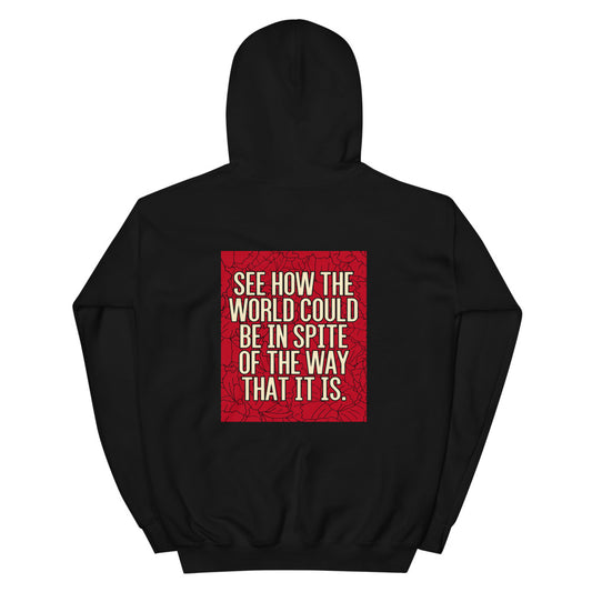 Red Carnation Hoodie