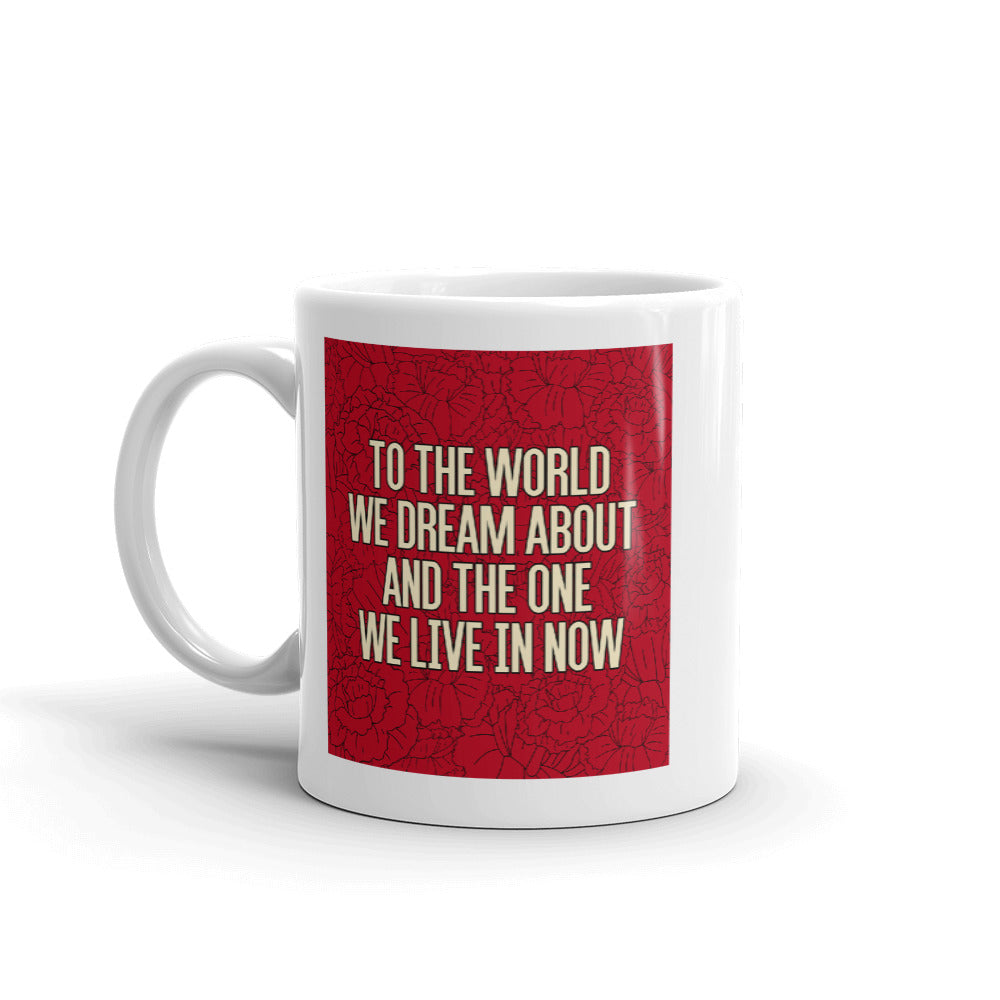 Flower Dreams Toast Patterned Mug