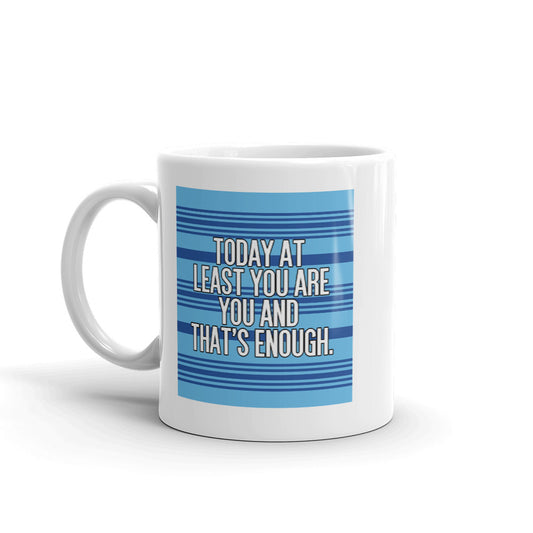 You Are Enough Patterned Mug