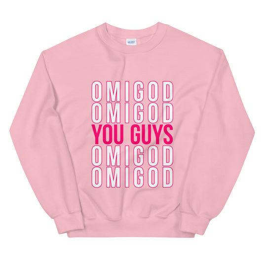 Omigod Stacked Statement Sweatshirt