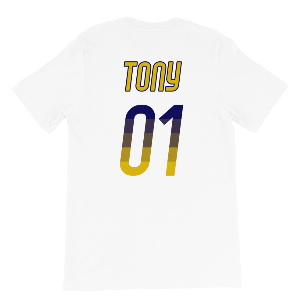Flight Gang Co-Founder Name and Number T-Shirt