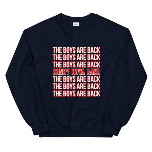 Military Homecoming Stacked Statement Sweatshirt