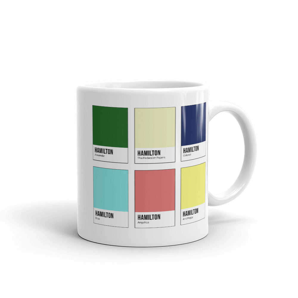 American Revolution Color Chip Mug