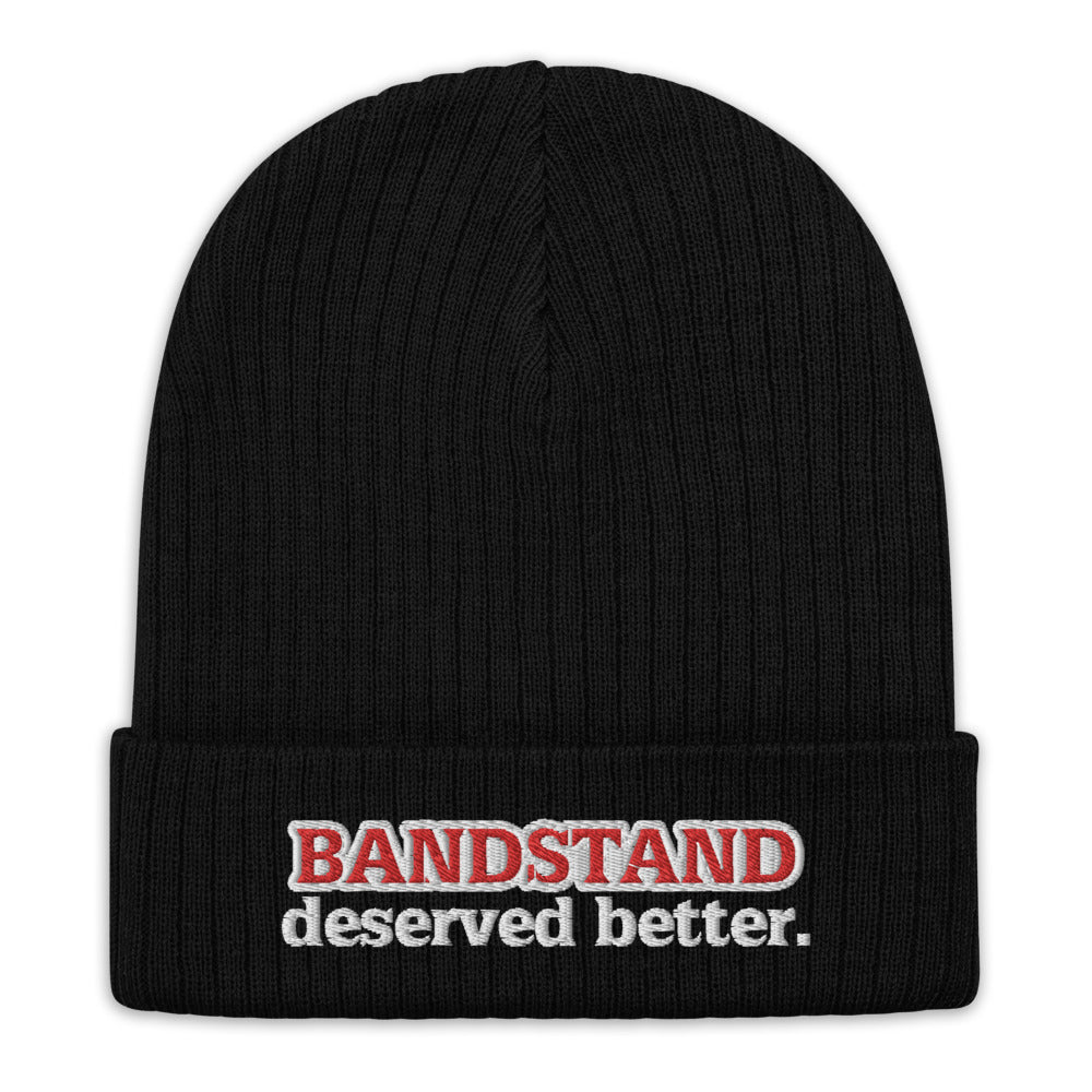 Better for the Band Embroidered Beanie