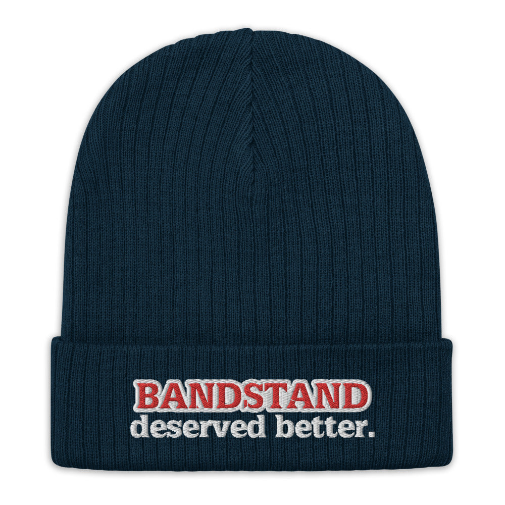 Better for the Band Embroidered Beanie