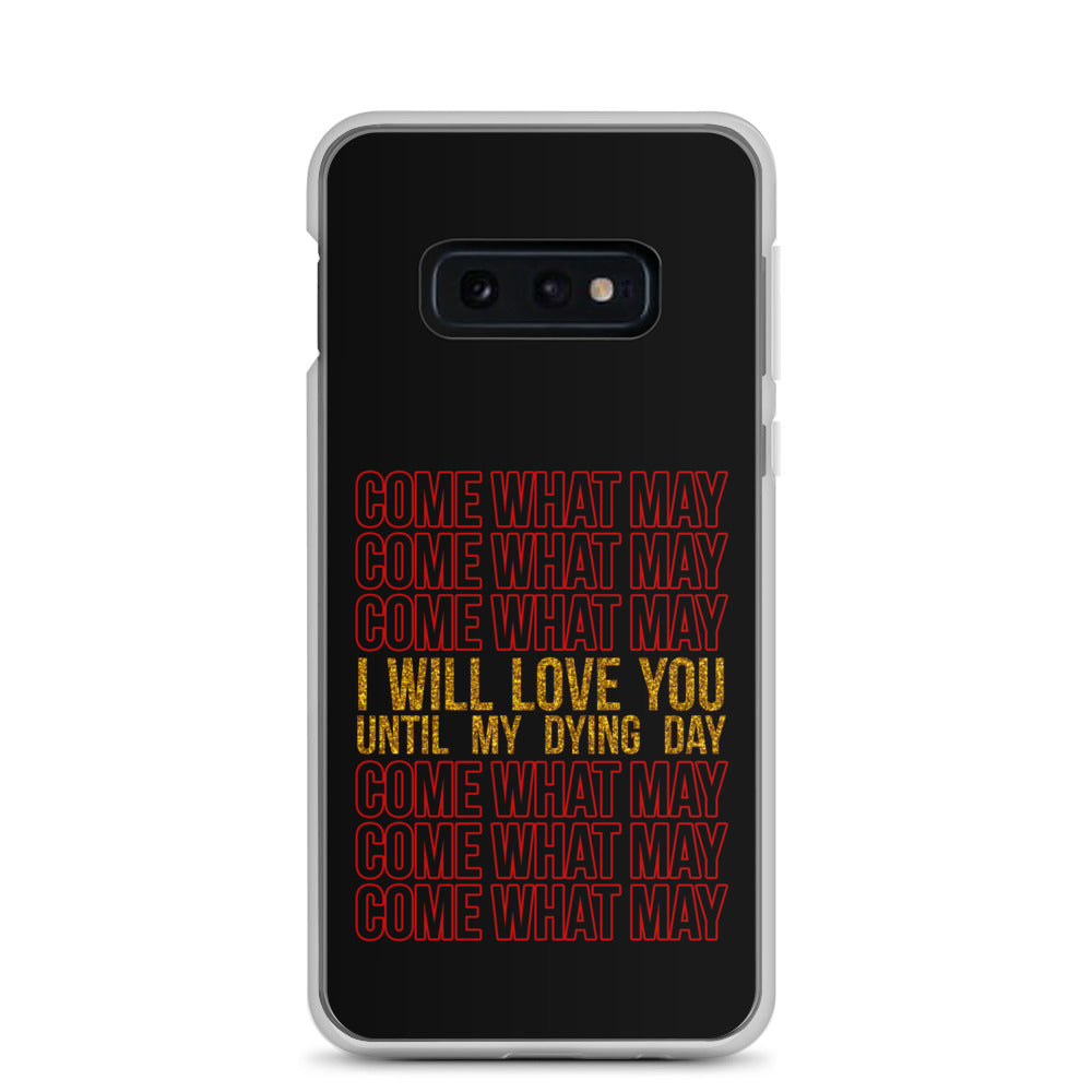 Everlasting Love Stacked Statement Samsung Case