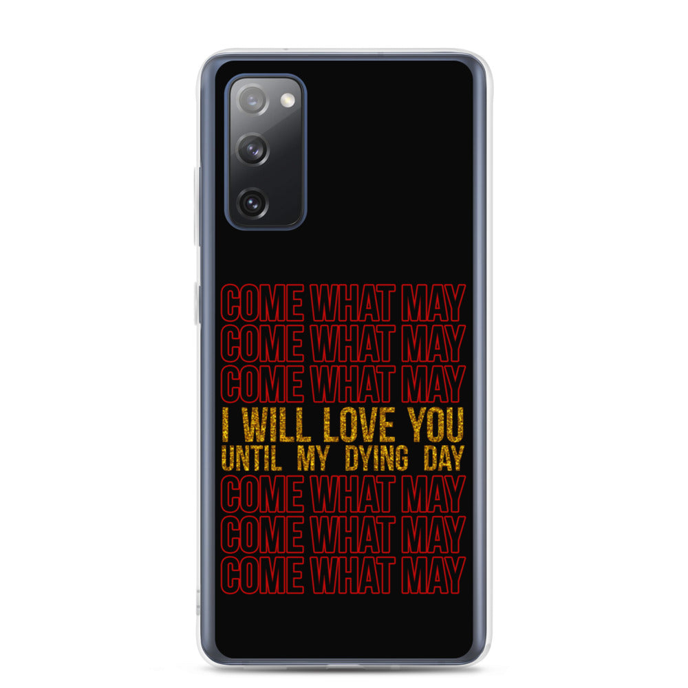 Everlasting Love Stacked Statement Samsung Case