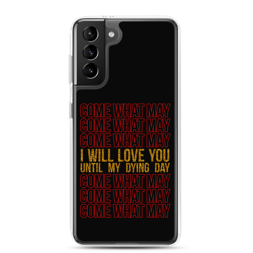 Everlasting Love Stacked Statement Samsung Case