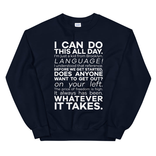 Steve's Sayings Sweatshirt
