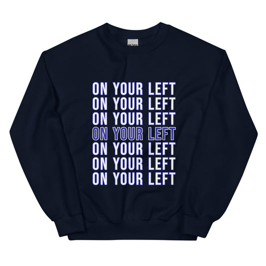 Captain's Run Stacked Statement Sweatshirt