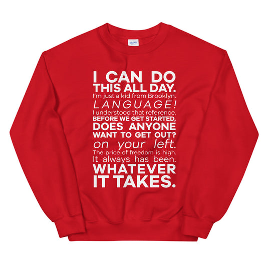 Steve's Sayings Sweatshirt