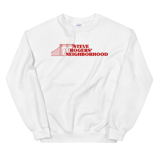 Beautiful Day in Brooklyn Sweatshirt (Red Graphic)