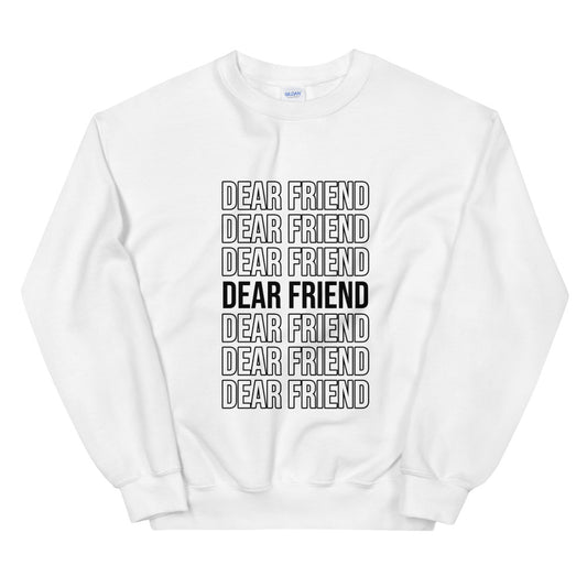 Salutation Stacked Statement Sweatshirt